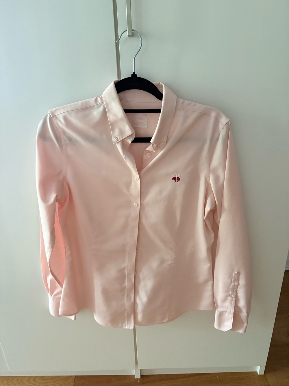 Women’s Brooks Brothers Light Pink Button-Down Shirt - Non-Iron